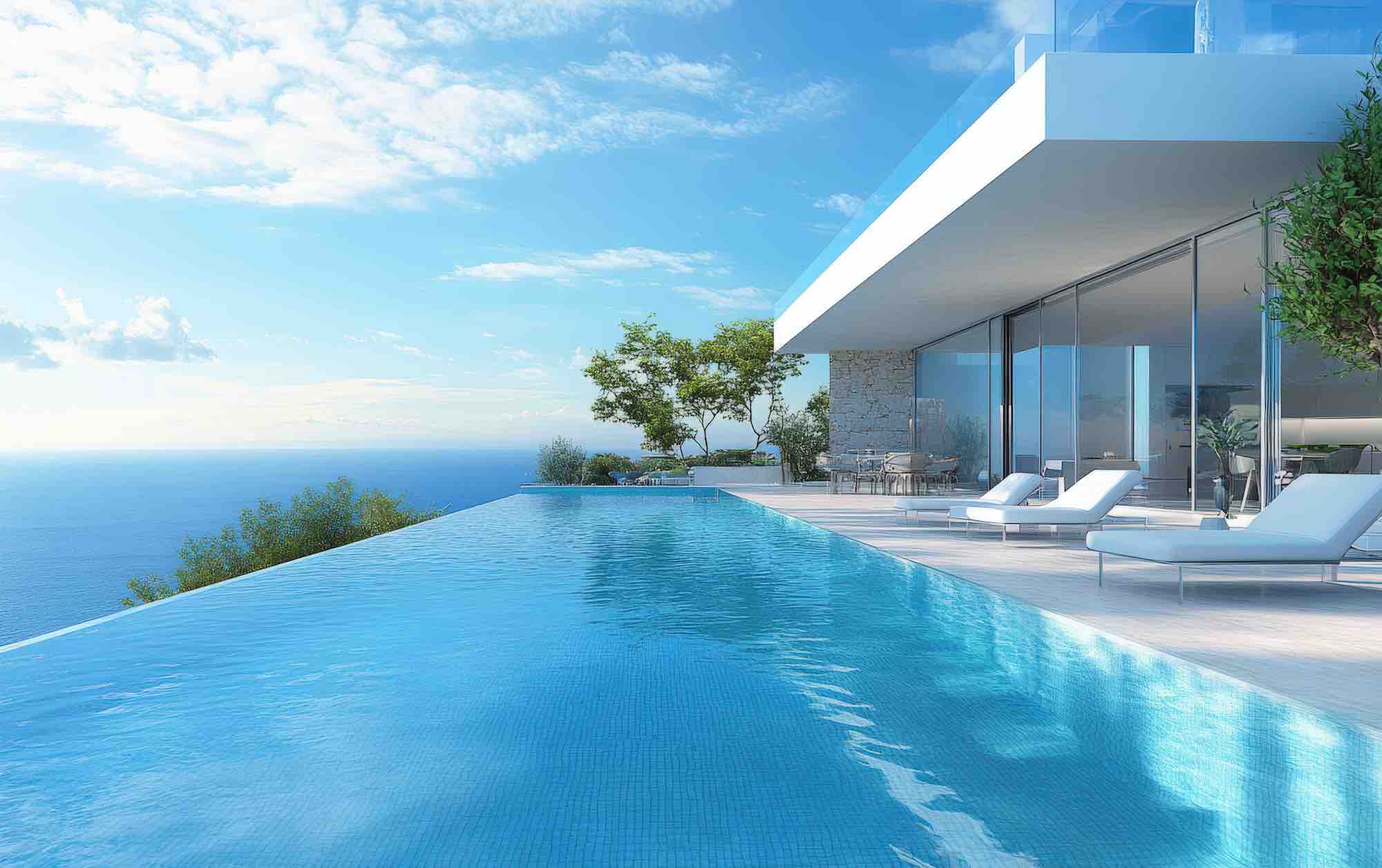 Villa moderne Super Cannes vue mer
